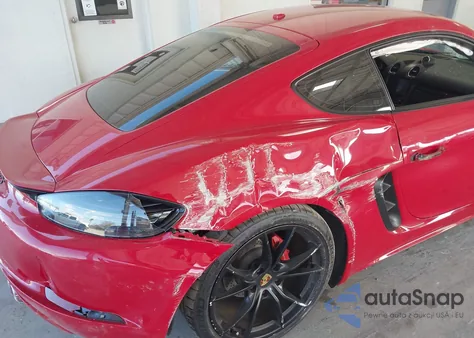 2018 Porsche 718 Cayman Gts from USA, damaged, VIN WP0AB2A83JS278458